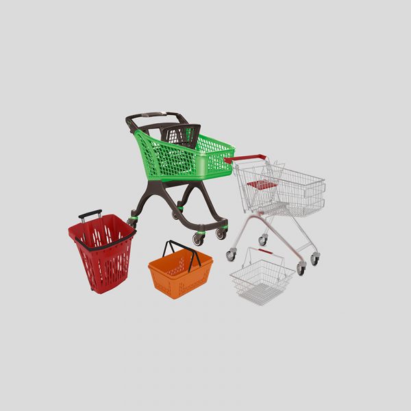 5. Shopping Trolleys and Baskets