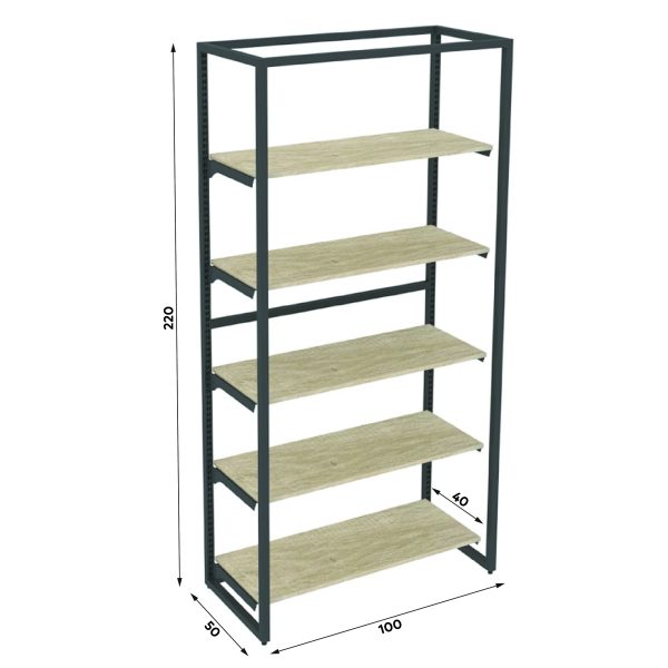 ხის თაროს სტელაჟი